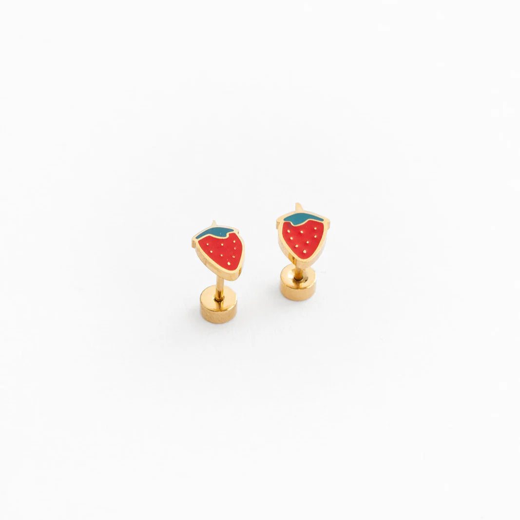 Strawberry Studs