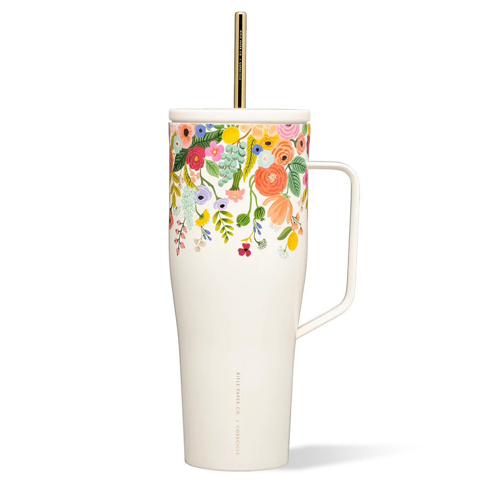 Rifle Paper Co. Cold Cup XL Insulated Tumbler with Handle
