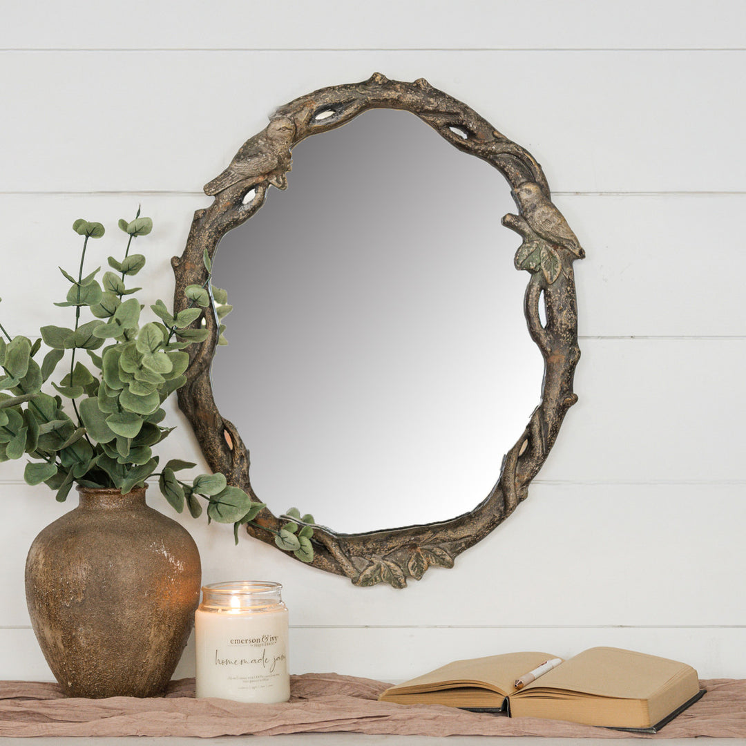 Oval Vine Mirror