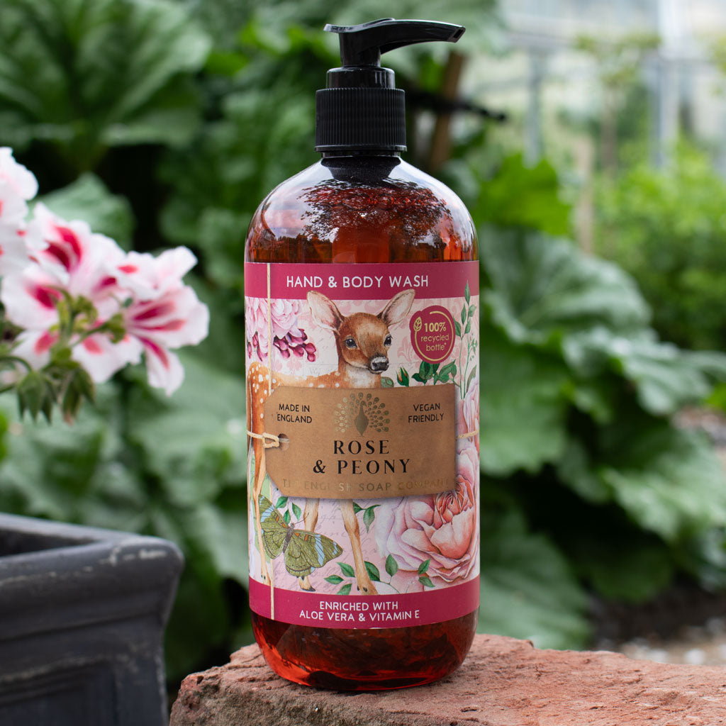 Anniversary Rose and Peony Hand and Body Wash
