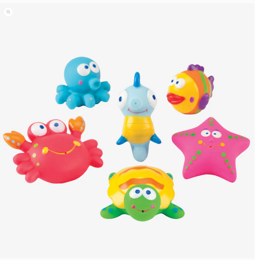 LAGOON PARTY SQUIRTIE BABY BATH TOYS