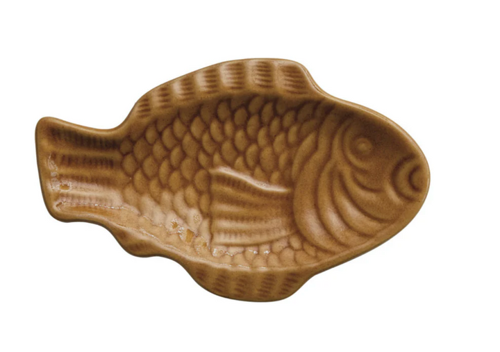 Stoneware Fish Dish