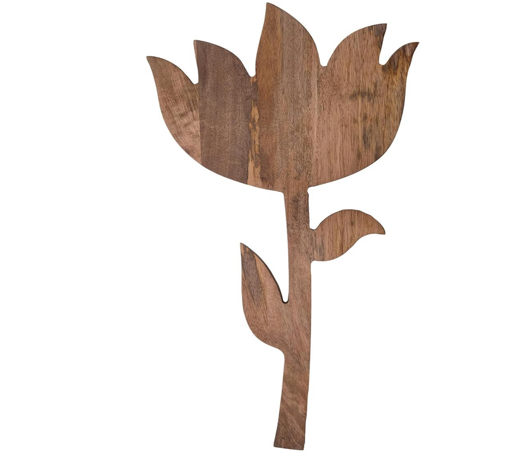 Bloom Mango Wood Serving Board, Natural