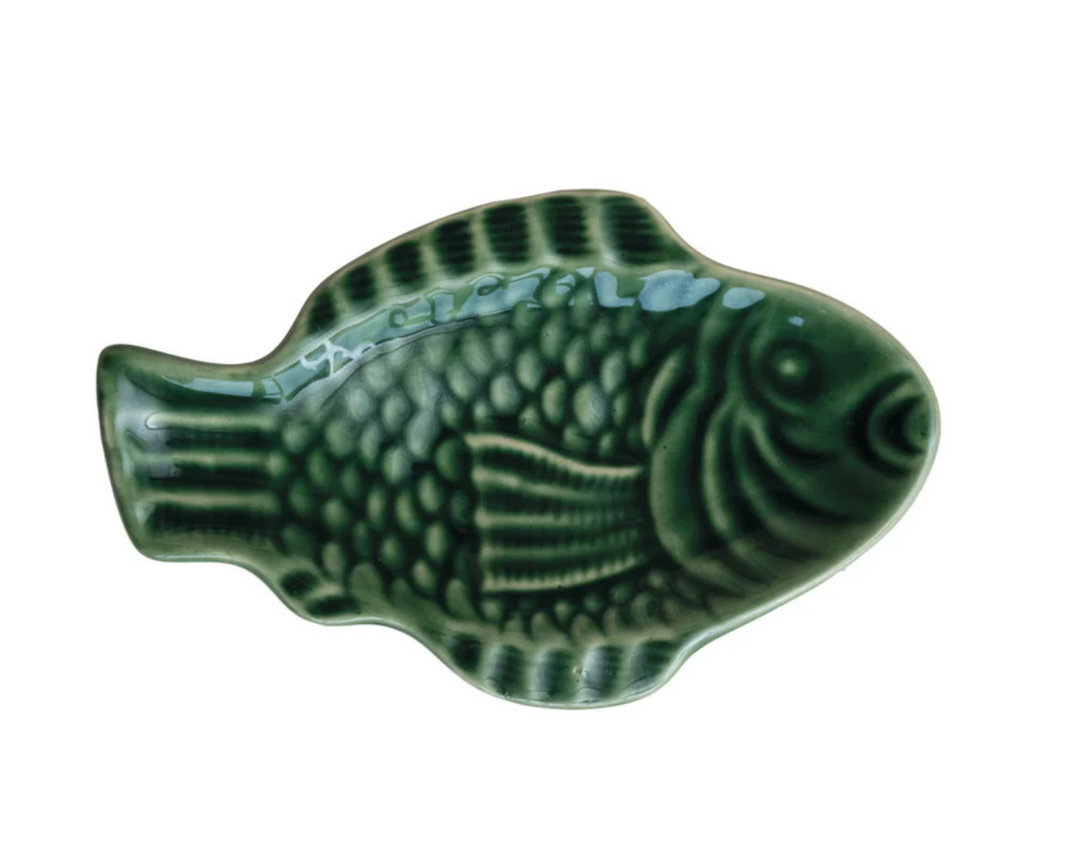 Stoneware Fish Dish