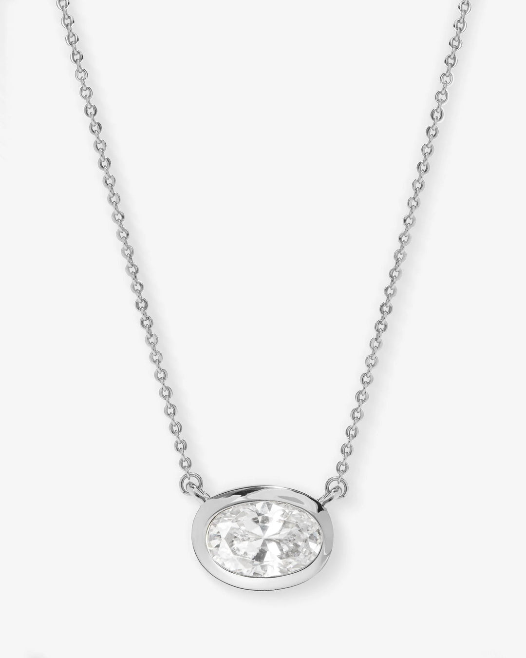 She's a Boss Pendant Necklace Silver