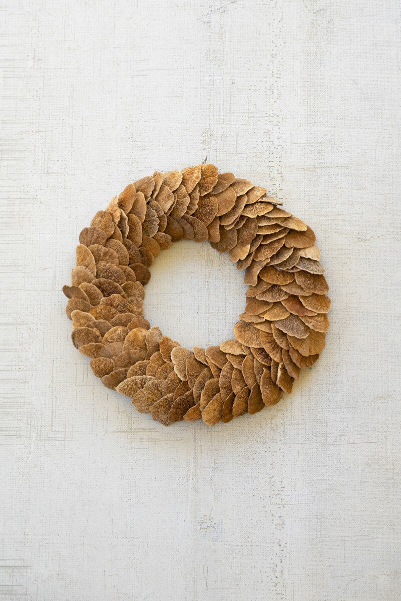Sponge Mushroom Wreath