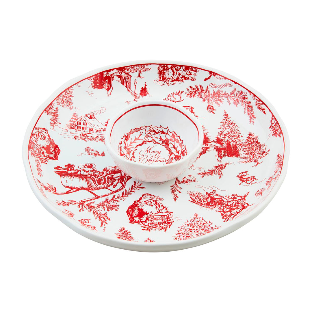 TOILE CHIP & DIP SET