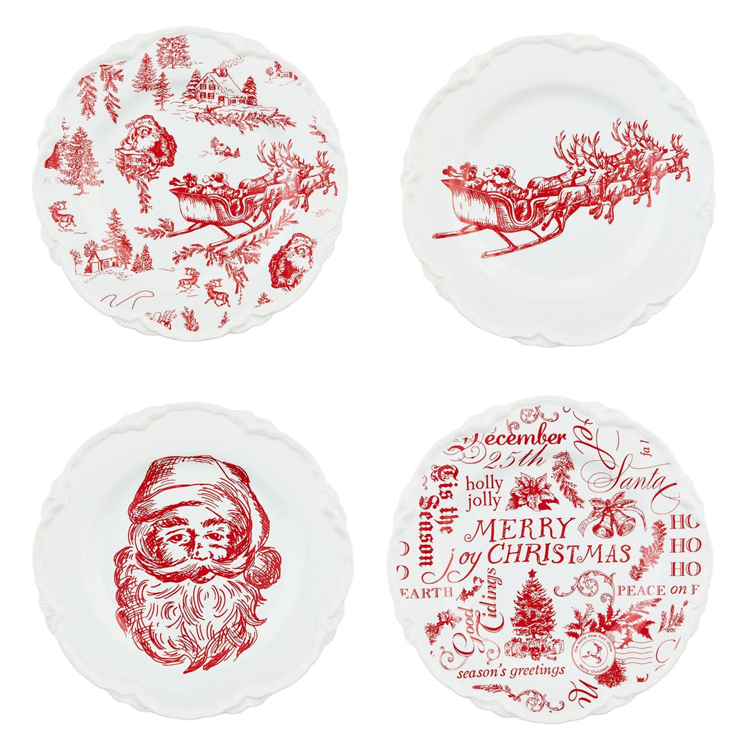 TOILE DESSERT PLATES