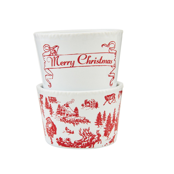 TOILE TIDBIT DISH