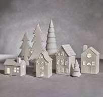 Swiss Mountain House LED Porcelain