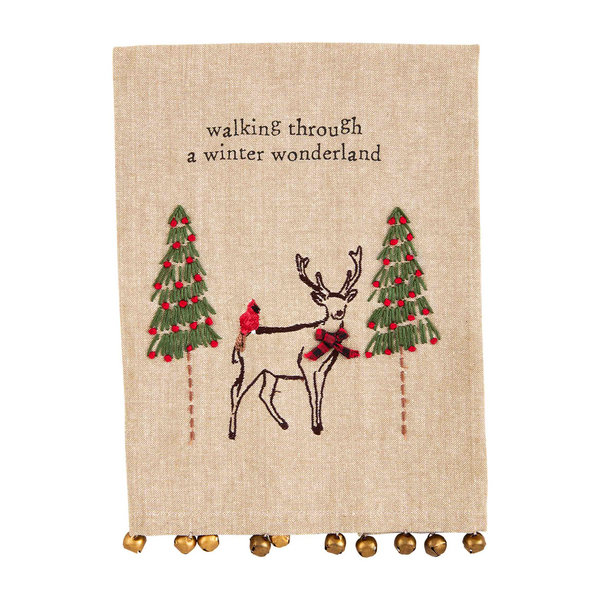 WALKING THROUGH CHRISTMAS TOWEL