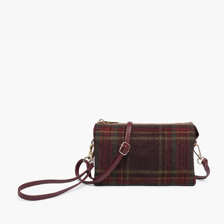 Riley 3 Compartment Crossbody/Wristlet