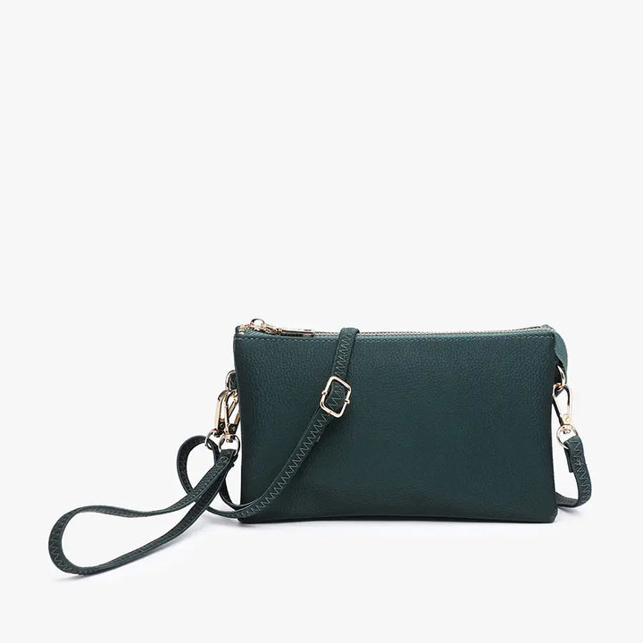Riley 3 Compartment Crossbody/Wristlet