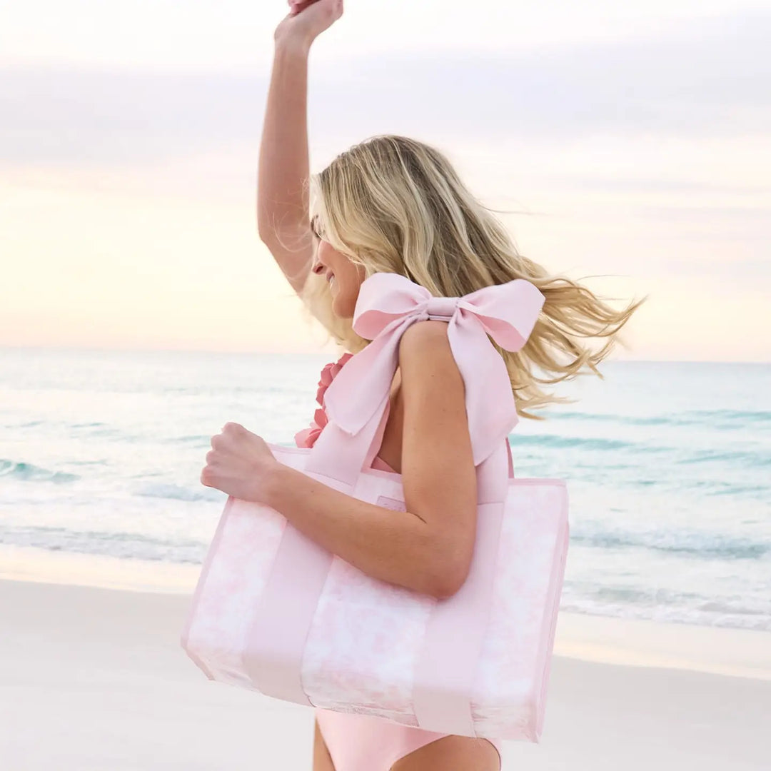Case-Mate Afternoon Rosé Bow Jelly Tote Bag (Classic)