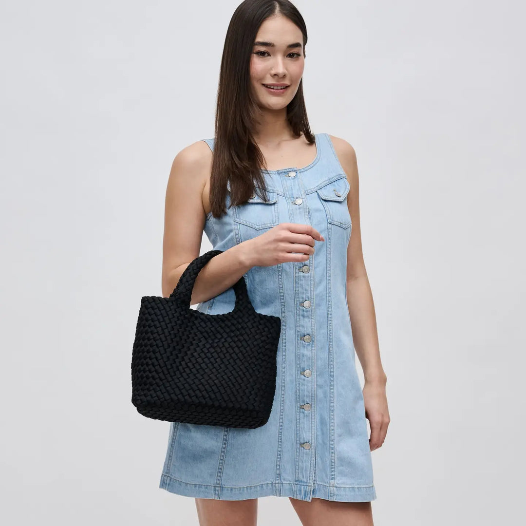Sky's the Limit Small Woven Neoprene Crossbody