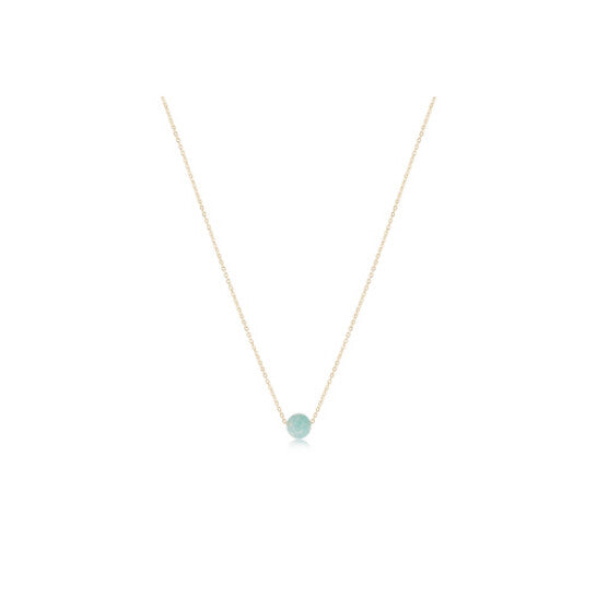 Admire Amazonite Necklace-Gold