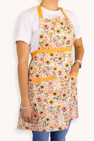 Sunny Poppies Apron