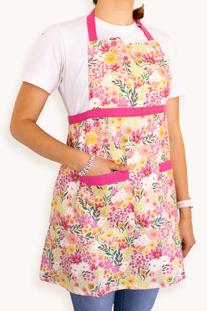Primrose Petals Cotton Apron