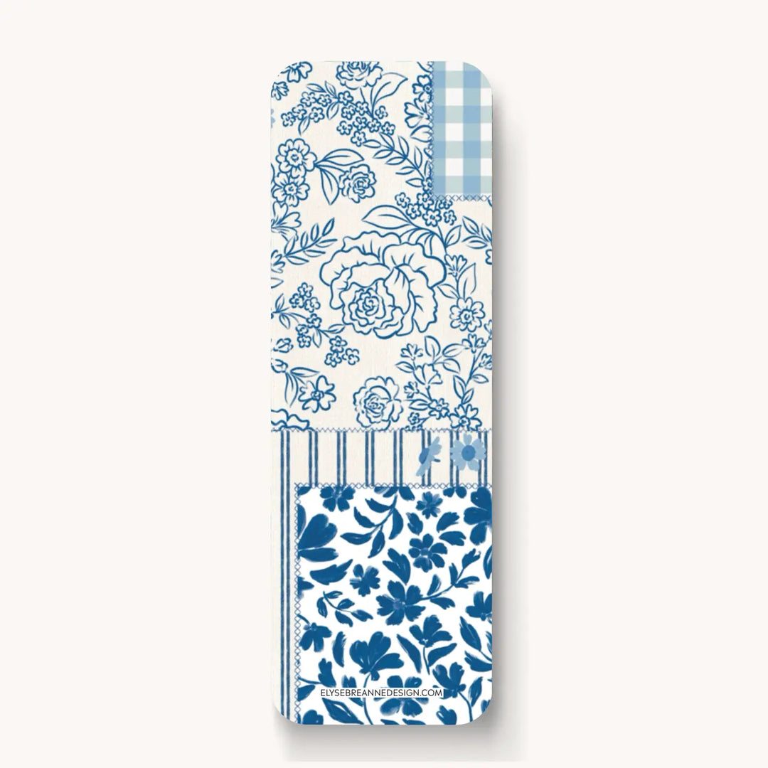 COASTAL PATCHWORK BOOKMARK