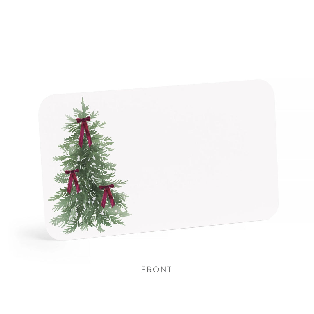 Velvet Bow Tree Little Notes