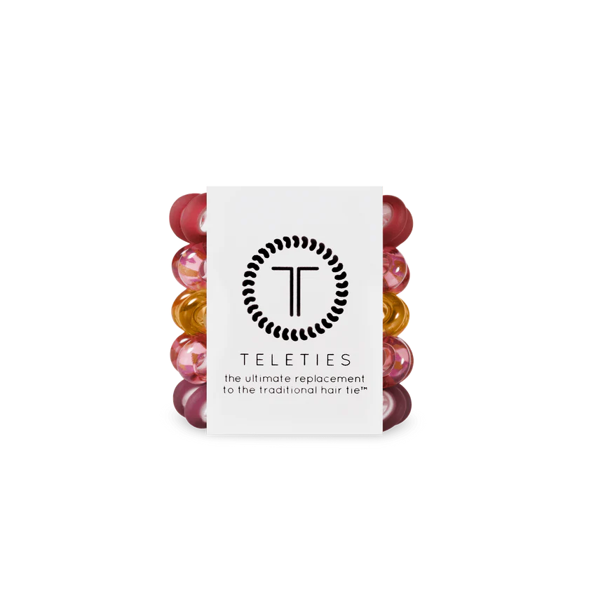 Tiny Burgundy Bliss Hair Tie