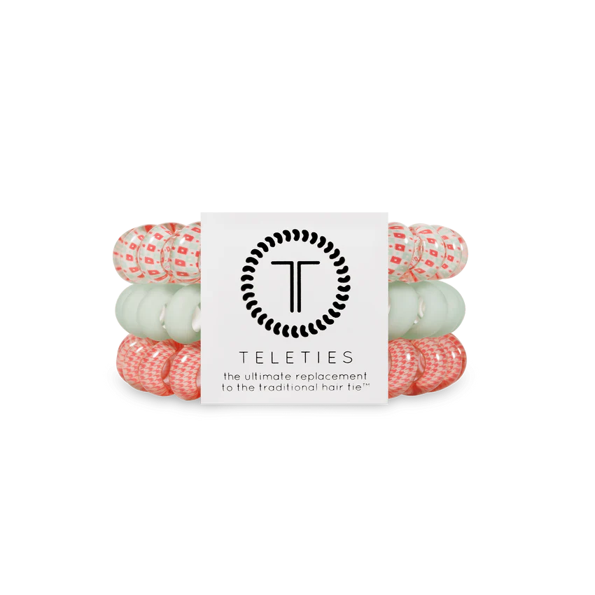 Calming Coral Large Hair Ties