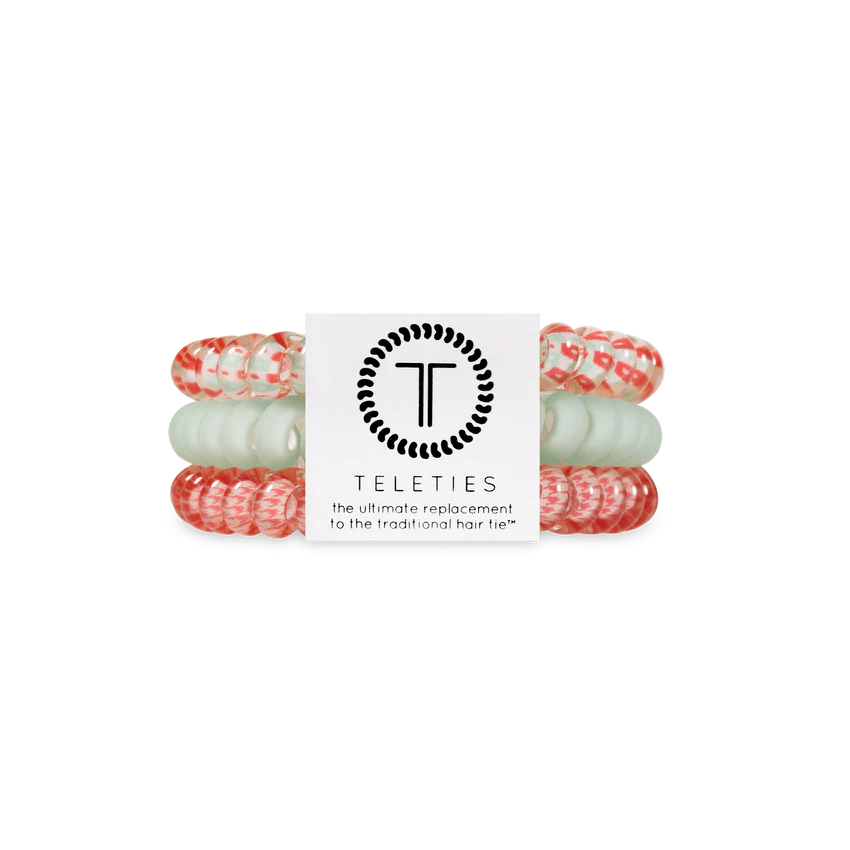 Calming Coral Small Hair Ties