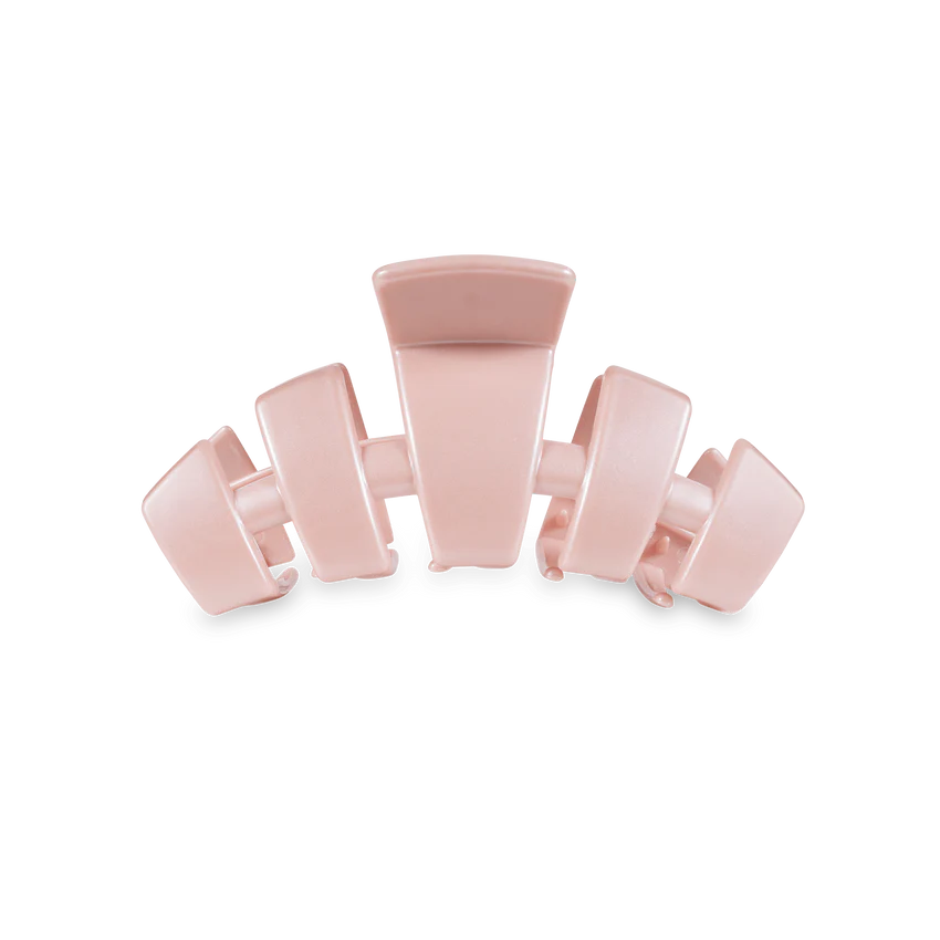 Classic Pearly Pink Medium Claw Hair Clip