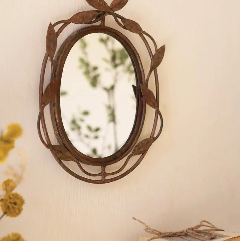 Iron Vine Framed Mirror