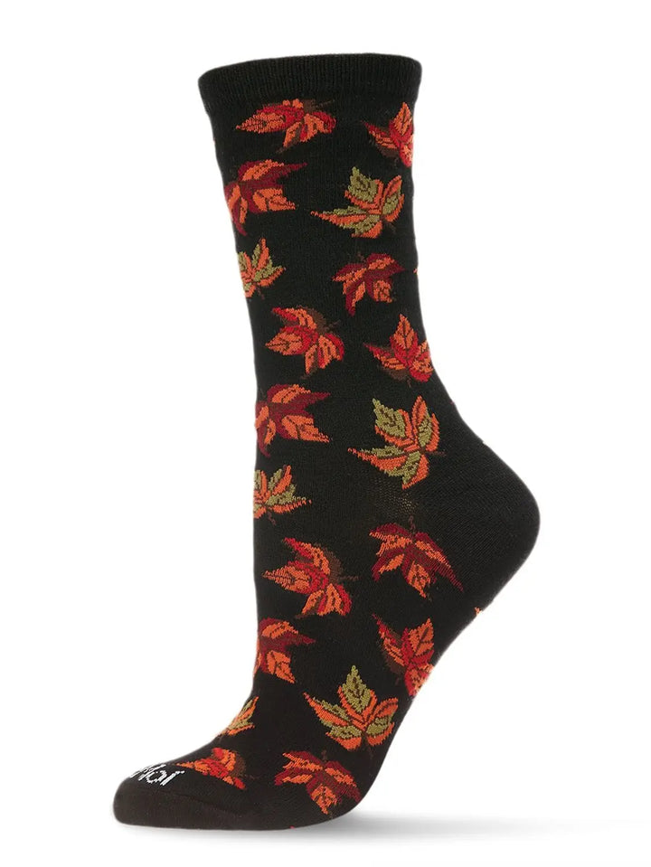 Leaf  Bamboo Crew Socks