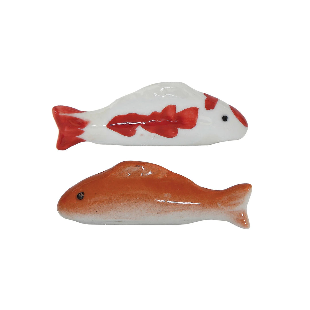 Stoneware Floating Fish, 2 Styles