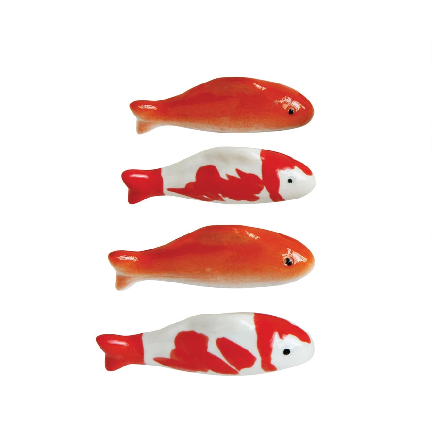 Stoneware Floating Fish, 2 Styles