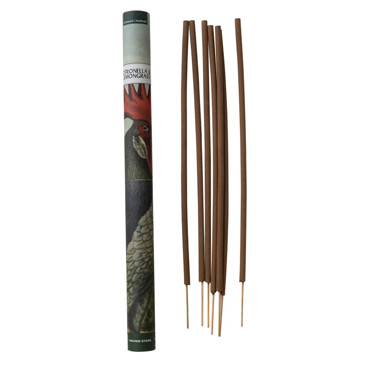 7 Piece All Natural Handmade Scented Outdoor Incense Sticks, Set of 7