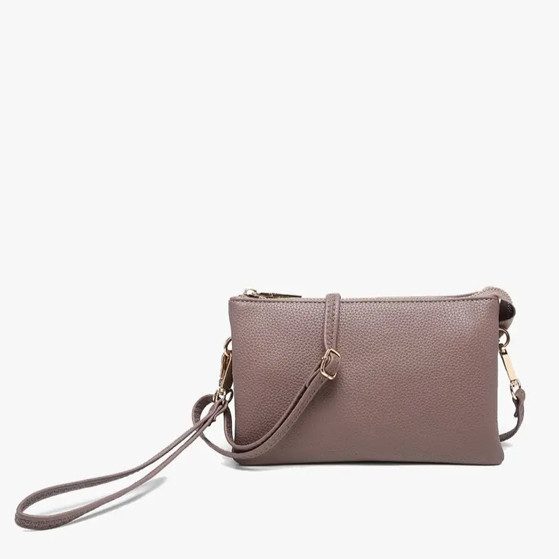 Riley 3 Compartment Crossbody/Wristlet