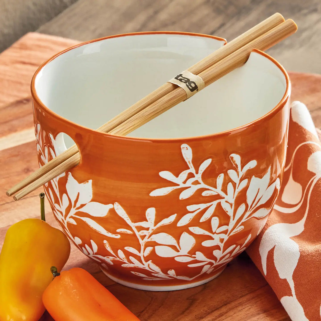 Harvest Noodle Bowl Stoneware Fall