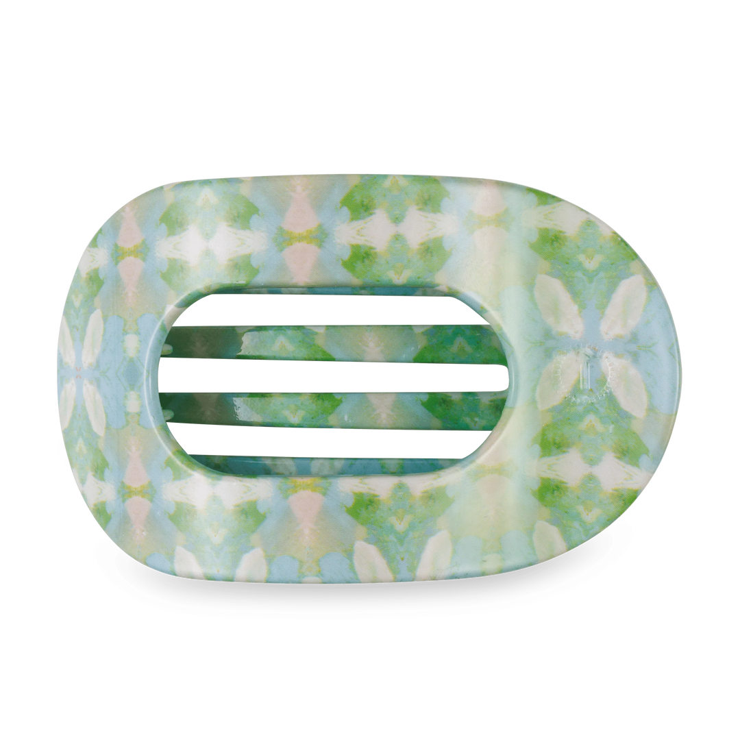 Teleties Large Elephant Falls Flat Round Hair Clip