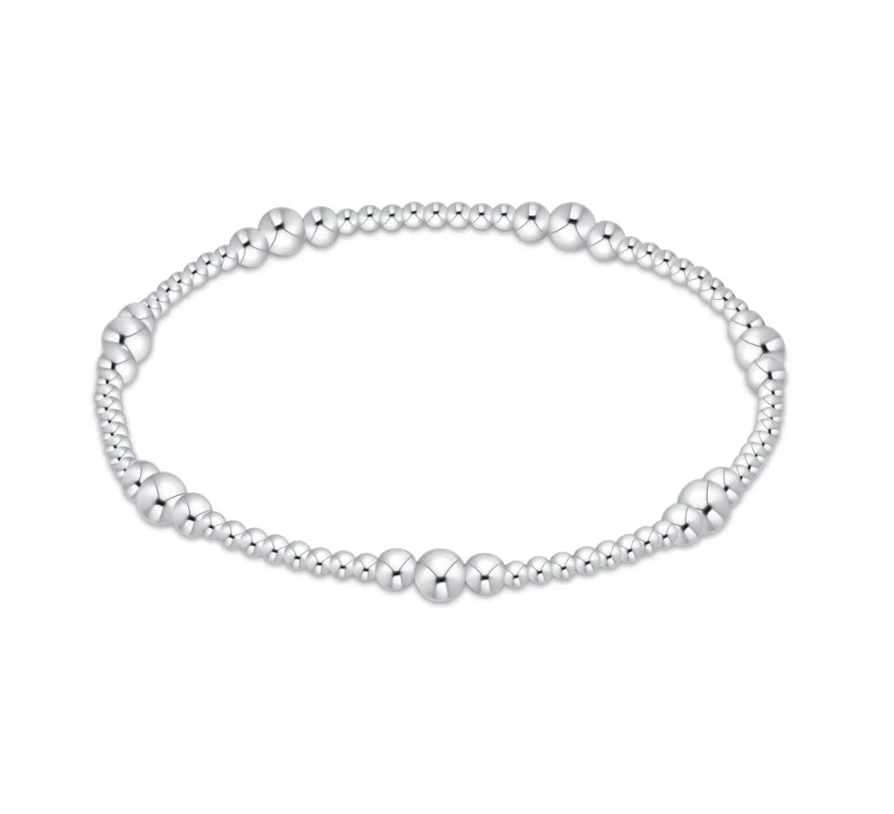 Purpose Sterling 4mm Bead Bracelet