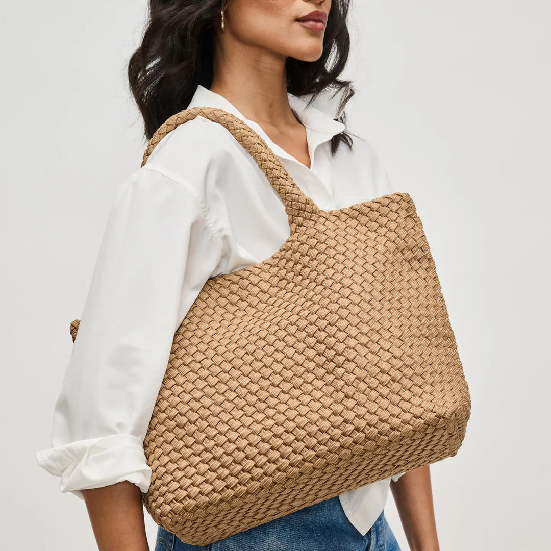 Sky's the Limit - Medium Laced Up Eco-Edition Tote