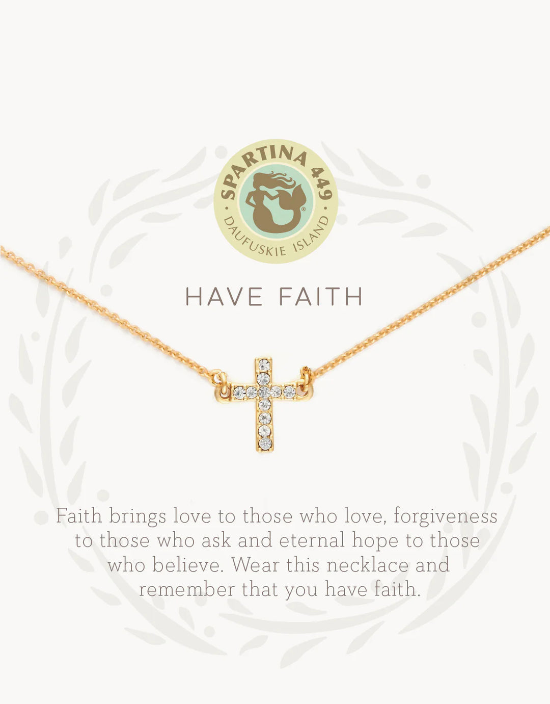 Sea La Vie Have Faith Necklace