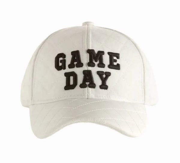 "Game Day" Quilted Ball Cap