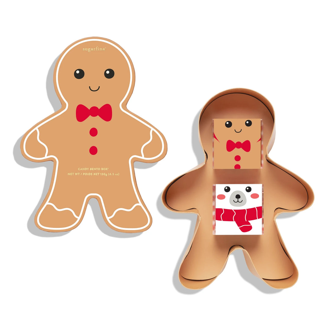 Gingerbread Man Candy Bento Box