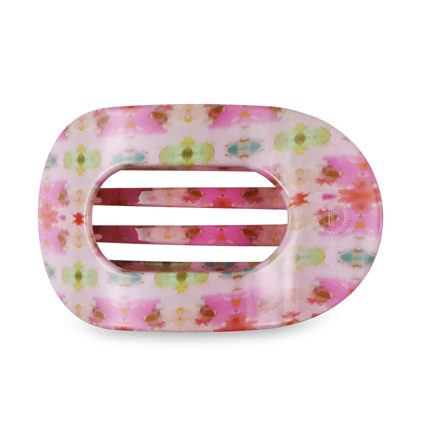 Teleties Giverny Medium Flat Round Hair Clip