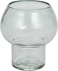 Glass Footed Votive Holder