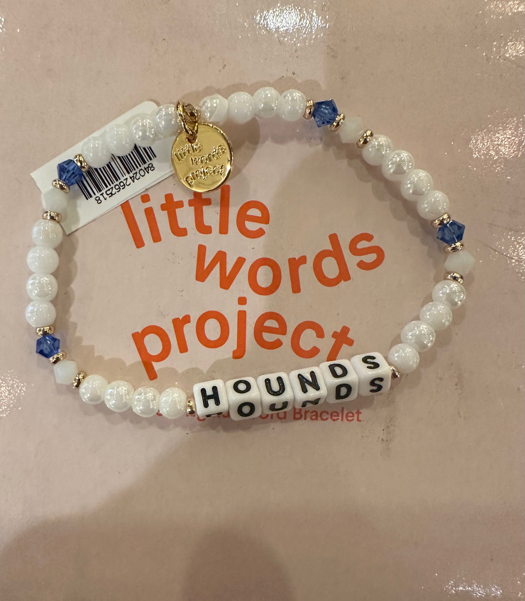 Hounds - White Blue Bracelet