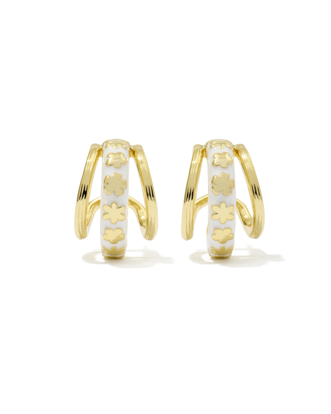 Jane Gold Huggie Earrings