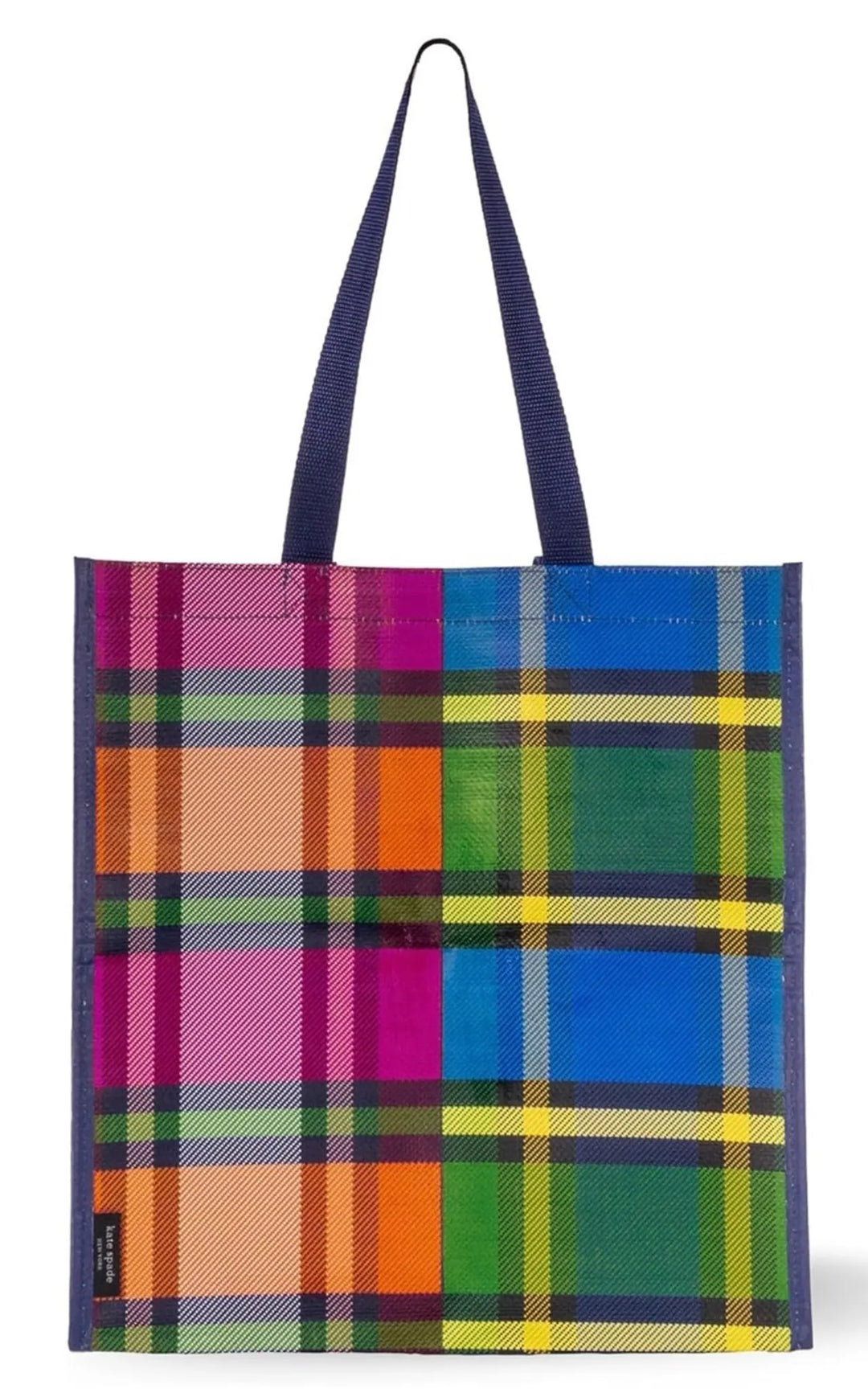 Kate Spade New York Reusable Shopping Bag, Grocery Tote with Shoulder Straps