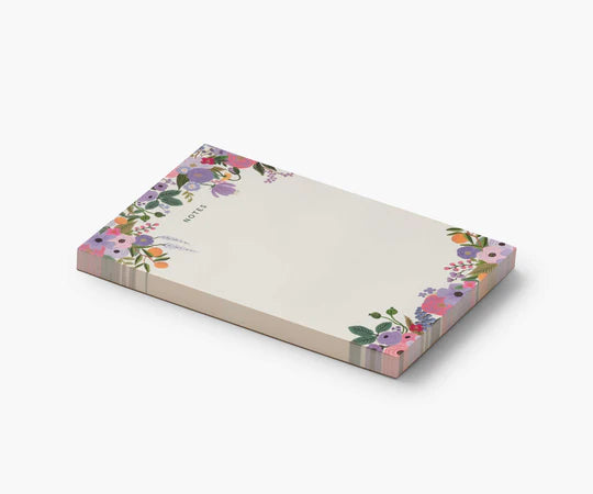 Violet Garden Party Blank Notepad