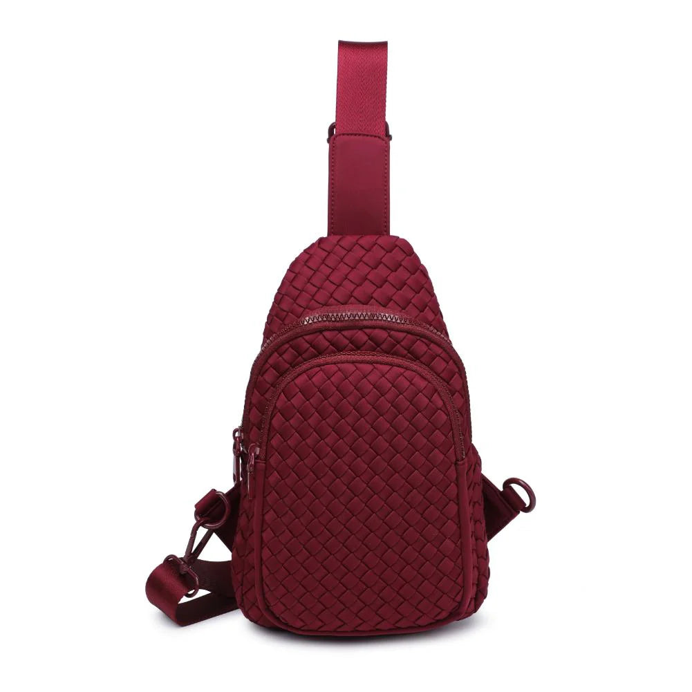 BEYOND THE HORIZON - WOVEN NEOPRENE SLING BACKPACK