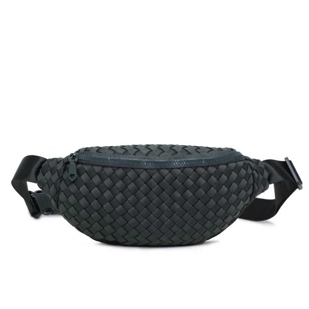 Black AIM HIGH BELT BAG