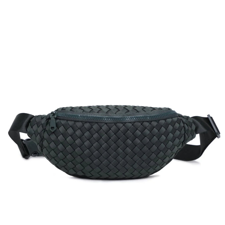 Black AIM HIGH BELT BAG